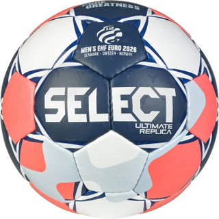 Select Handball Ultimate Replica EHF Euro Men v26 (official replica of the European Championship 2026) red/blue - training ball